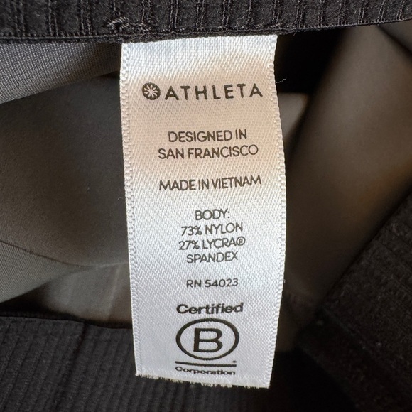 Athleta Mercurial Crop Flare Pant, Arbor Olive, Size S - Picture 8 of 8